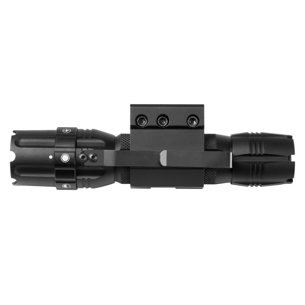 TACTICAL FLASHLIGHT WITH RAIL MOUNT VISM